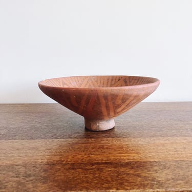 Antique Terra Cotta Handmade Bowl 
