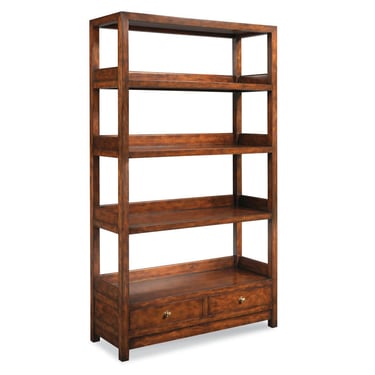 Woodbridge Winslow Tall 4 Shelf One Drawer Bookcase AE170-3