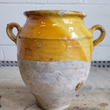 Antique French Confit Pot