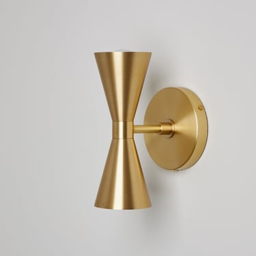 Classic Modern Sconce - Minimalist Wall Sconce - Kitchen Light - Brass Light Fixture - Mid-Century Modern Lighting 