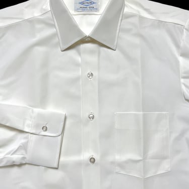 NEW Old Stock ~ Vintage 1960s ARROW Dectolene Dress Shirt ~ 15-33 (Small to Medium) ~ Wash and Wear ~ Union Made in USA ~ Deadstock 