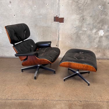 60's - 70's Eames Lounge Chair &amp; Ottoman