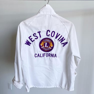 Vintage Lions Club Jacket, West Covina, 80's Vintage 