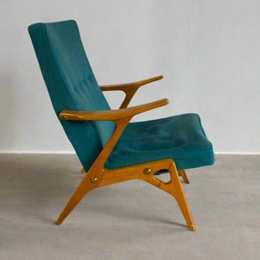 Bröderna Andersson Swedish Teak Armchair Designed by by Inge Andersson - #1502