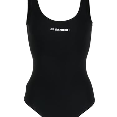 Jil Sander Women Logo Swimsuit