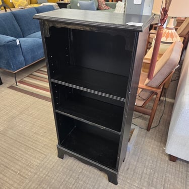 Classic Fluted Dark Bookcase