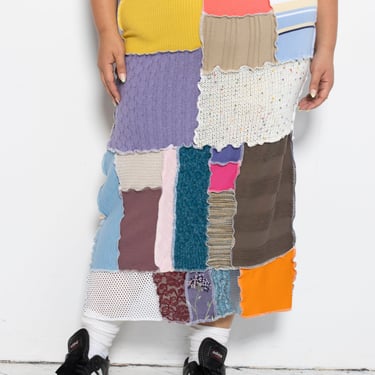 FiOT - Rainbow Patchwork Skirt (1X-3X)