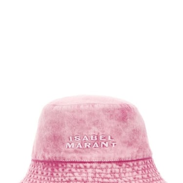 Isabel Marant Woman Pink Denim Giorgia Bucket Hat
