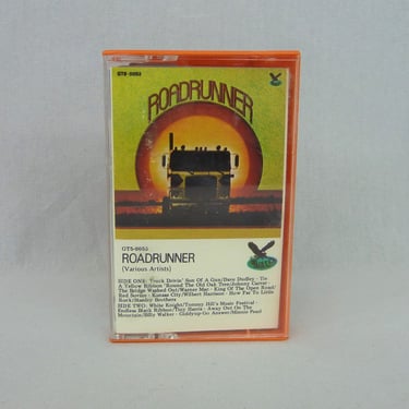 Roadrunner (1979) by Various Artists on Cassette Tape - Trucker Truck Driving Road Songs - country - Dave Dudley, Stanley Bros 