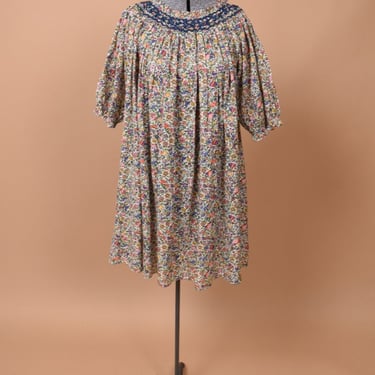 Multi-color Odessa Dress in Mayfair Floral By Doen, XS
