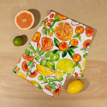 Citrus 100% Cotton Kitchen Towel