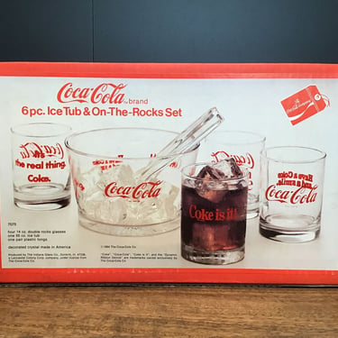 80s Coca-Cola Ice Tub Set (Seattle)