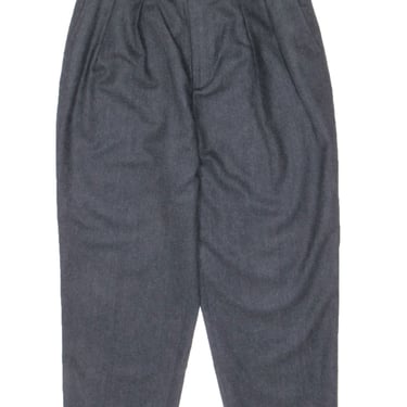 Polo Ralph Lauren - Charcoal Grey Wool Pleated Pants Sz 8