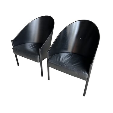Pair of Starck Chairs, 1st Ed., Pratfall for Diade, Italy,1984 (Two Pairs Available)