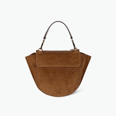 Hortensia Bag Mini - Cognac Suede