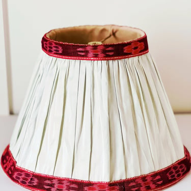 Lamp Shade, Handmade in Silk