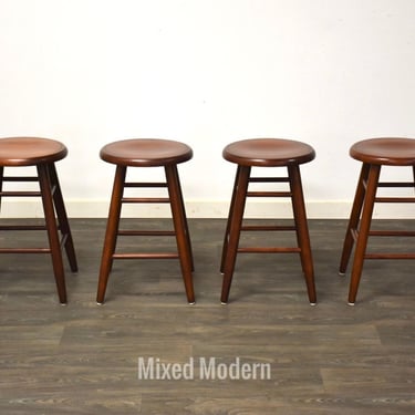 Solid Hitchcock Counter Stools- Set of 4 