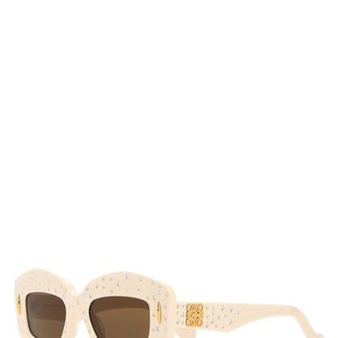Loewe Unisex Cream Acetate Sunglasses