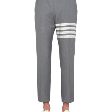 Thom Browne Men Classic Pants With Martingale