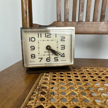 Vintage Westclox Electric Alarm Clock 