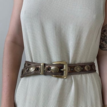 GET WAISTED Vintage 80s Sand Castle Belt | 1980s | Love  display picture 2