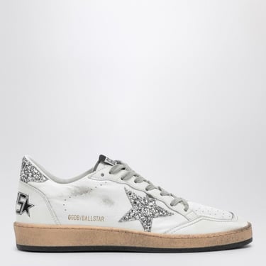 Golden Goose Ball Star White/Silver Trainer Women