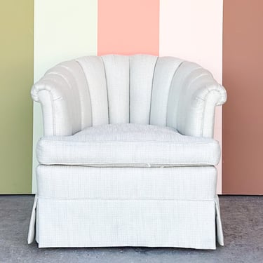 Sweet Shell Back Upholstered Chair