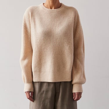 7115 Yak Poet Sleeves Sweater, Cream