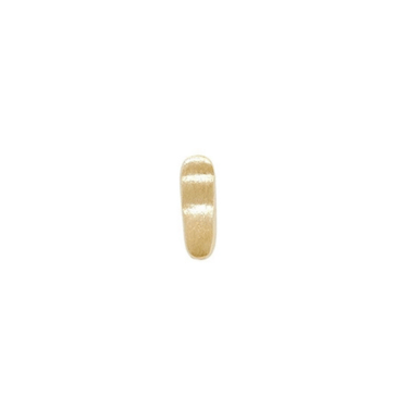 Ripple Gold Bar Threaded Flat Back Earring