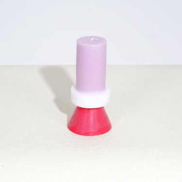 Tall Pink Stack Candle 