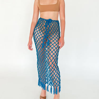 Azure Crochet Mermaid Skirt (XS-XL)