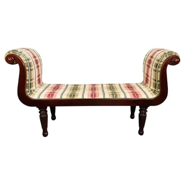 Baker Limited Edition Thomas Pheasant Milling Road Upholstered Bench 