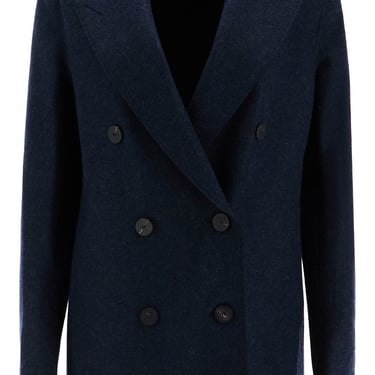 Harris Wharf London Double-Breasted Cashmere Coat Women