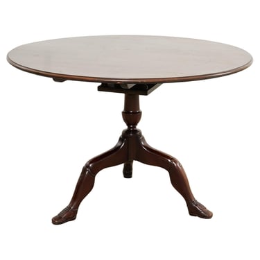 Georgian Isle of Man Tilt-Top Mahogany Center Table