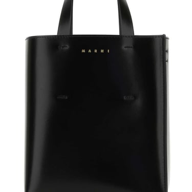 Marni Women Black Leather Mini Museo Handbag