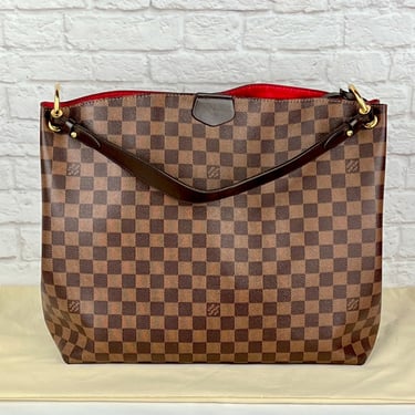 Louis Vuitton Damier Ebene Graceful MM, Brown