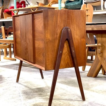 Danish Modern Teak Cabinet or Credenza 