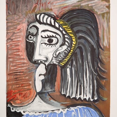 Tete de Femme, Pablo Picasso (After), Marina Picasso Estate Lithograph Collection 