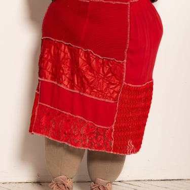 FiOT - Red Patchwork Skirt (3X-5X)