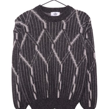 Wool Blend Geo Sweater