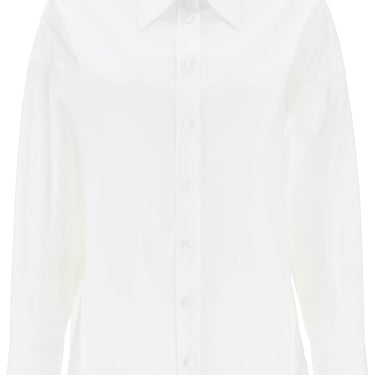 Dolce &amp; Gabbana Maxi Shirt With Satin Buttons Women