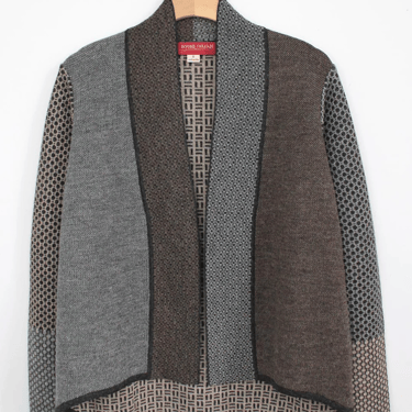 Beyond Threads | Pique Hi-Low Cardigan