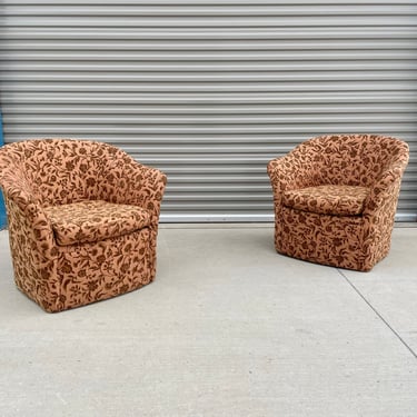 Mid Century Modern Lounge Chairs - Set of 2 