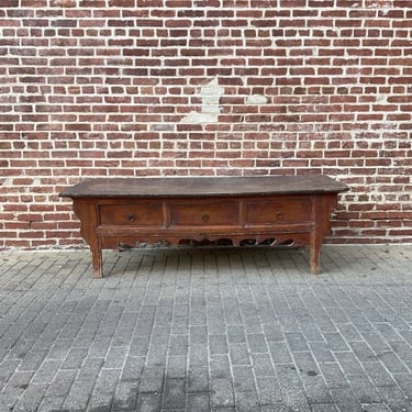 Antique Chinese Low Chest