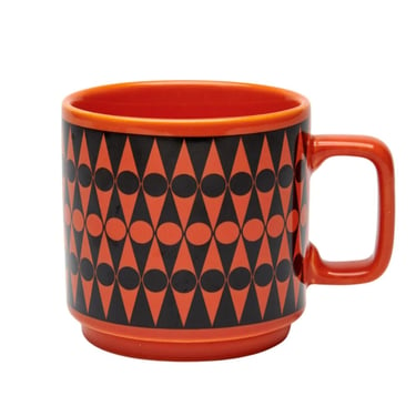 Backgammon Orange Hornsea Mug