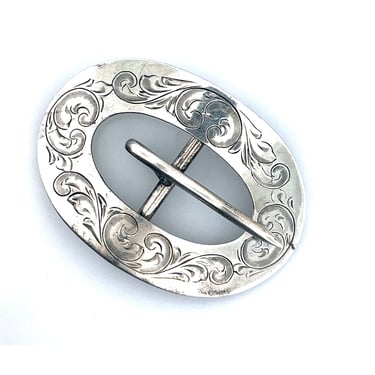 Silver Victorian Buckle