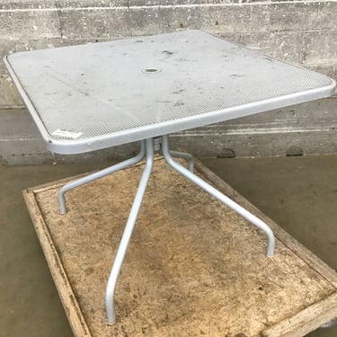 Expanded Steel Patio Table (Seattle)