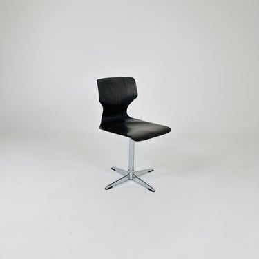 Mid century  Desk Chair by Elmar Flötotto for Pagholz, German 1970s 