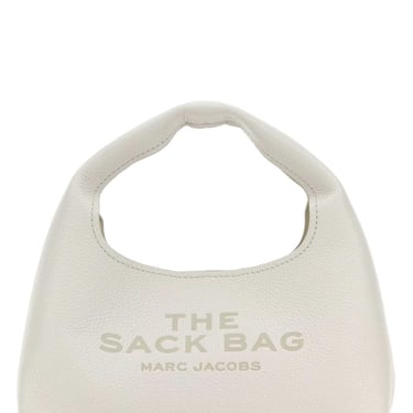 Marc Jacobs Women White Leather Mini The Sack Bag Handbag