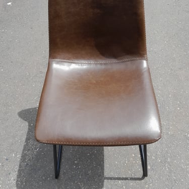Upholstered Brown Chair